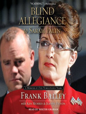 cover image of Blind Allegiance to Sarah Palin